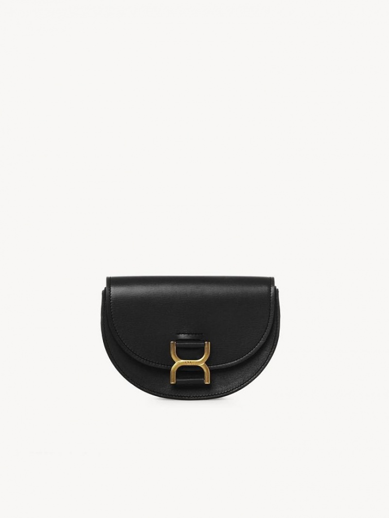 Bolsos Mini Chloe Marcie Flap Negras | CHE-SR13710