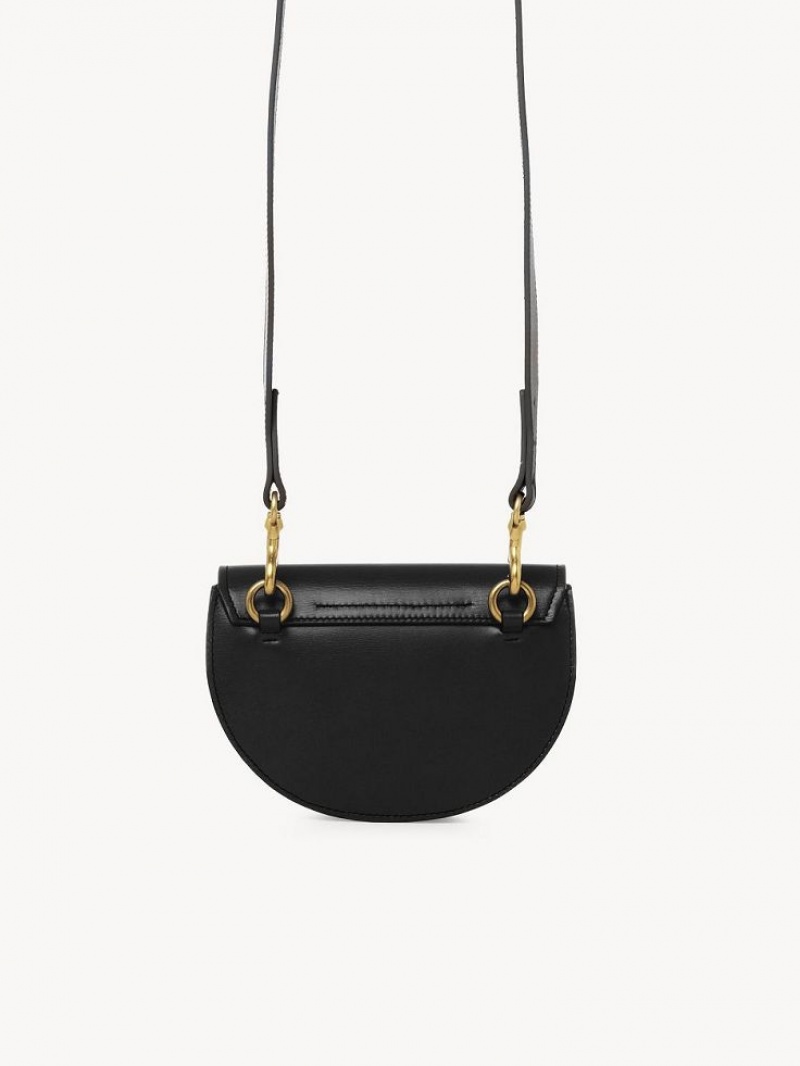 Bolsos Mini Chloe Marcie Flap Negras | CHE-SR13710