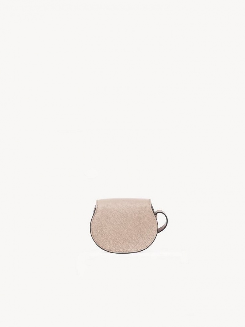 Bolsos Mini Chloe Marcie Nano Saddle Beige | CHE-SR13696