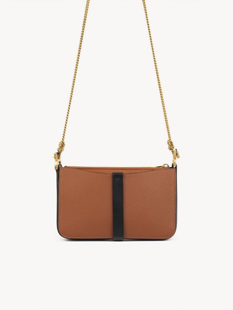 Bolsos Mini Chloe Marcie Pouch On Chain Marrones | CHE-SR13703