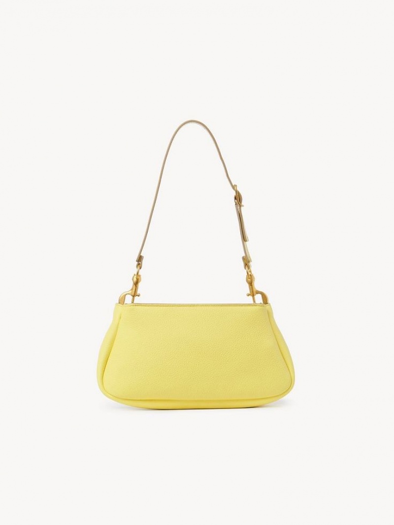 Bolsos Mini Chloe Marcie Small Clutch Amarillo | CHE-SR13679