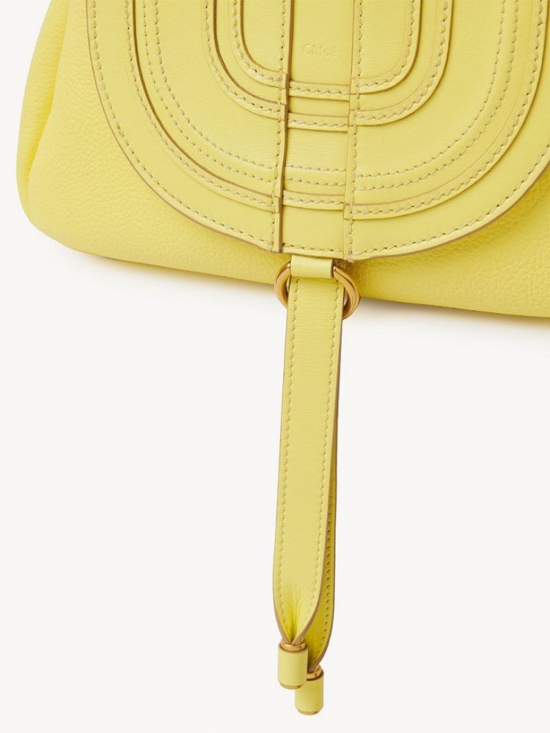 Bolsos Mini Chloe Marcie Small Clutch Amarillo | CHE-SR13679