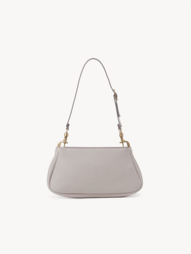 Bolsos Mini Chloe Marcie Small Clutch Gris | CHE-SR13680