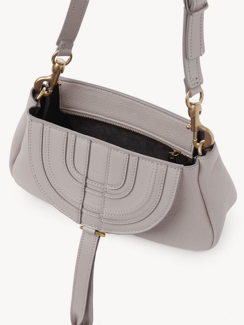 Bolsos Mini Chloe Marcie Small Clutch Gris | CHE-SR13680