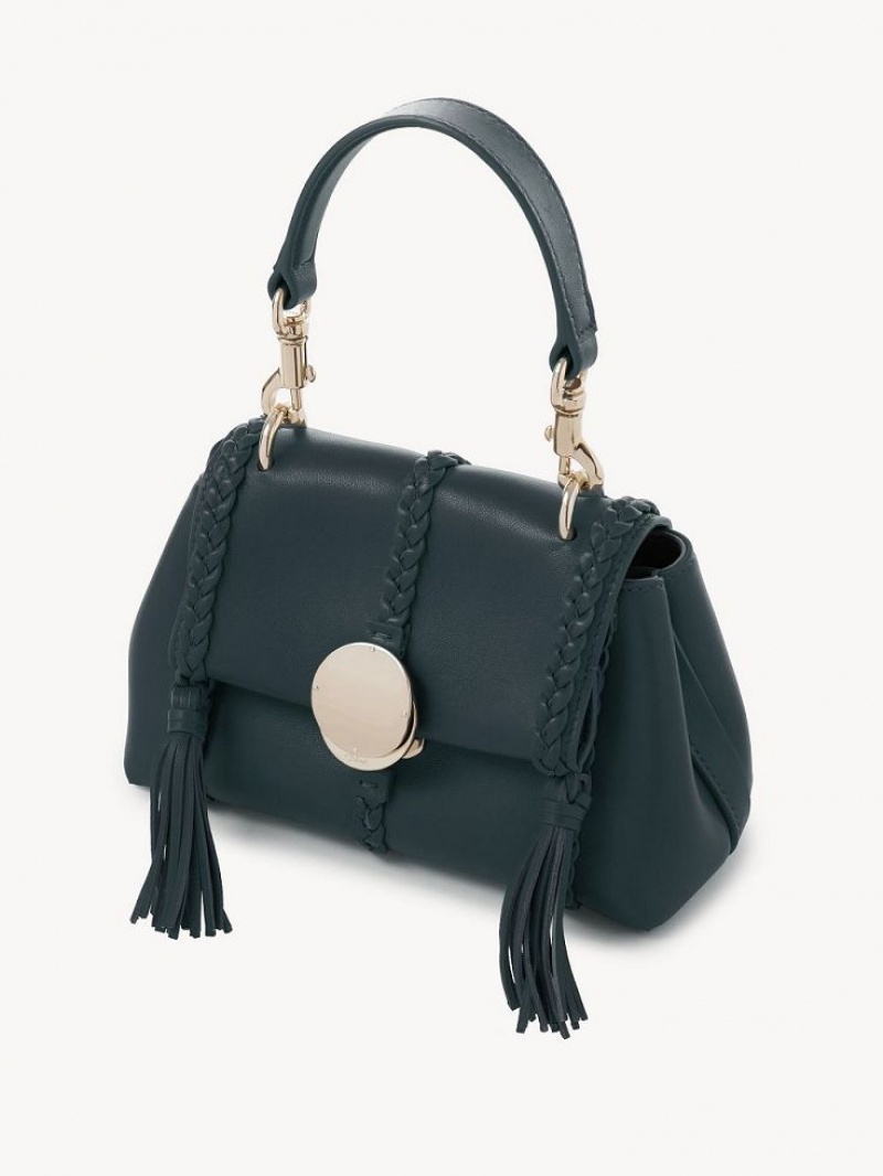 Bolsos Mini Chloe Penelope Soft Shoulder Turquesa Verde | CHE-SR13682