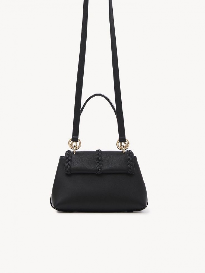 Bolsos Mini Chloe Penelope Soft Shoulder Negras | CHE-SR13706