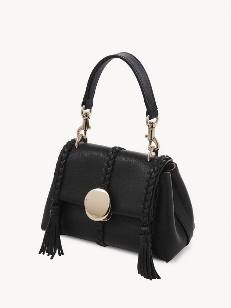 Bolsos Mini Chloe Penelope Soft Shoulder Negras | CHE-SR13706