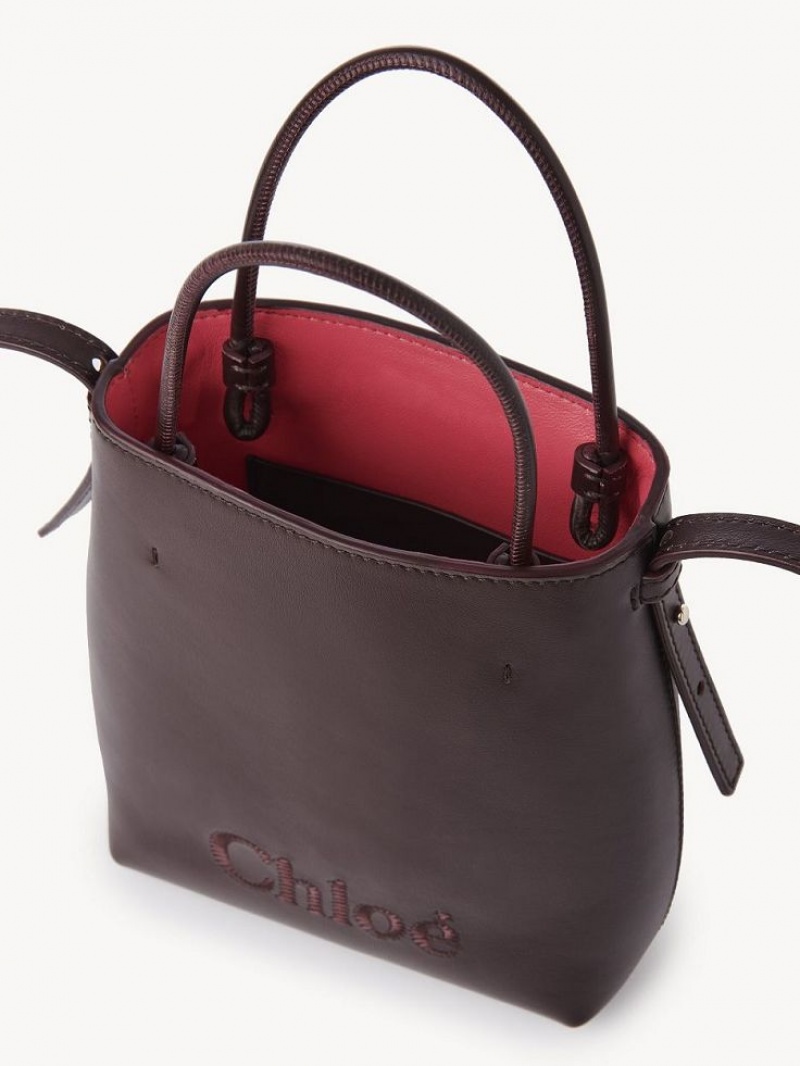 Bolsos Mini Chloe Sense Tote Verde Menta | CHE-SR13735