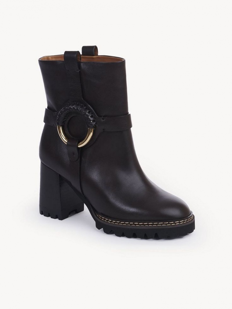 Botas Chloe Hana Altas Negras | CHE-SR14892