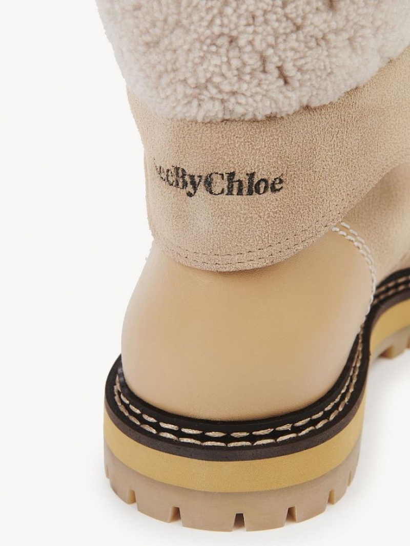 Botines Chloe Eileen Beige | CHE-SR14862