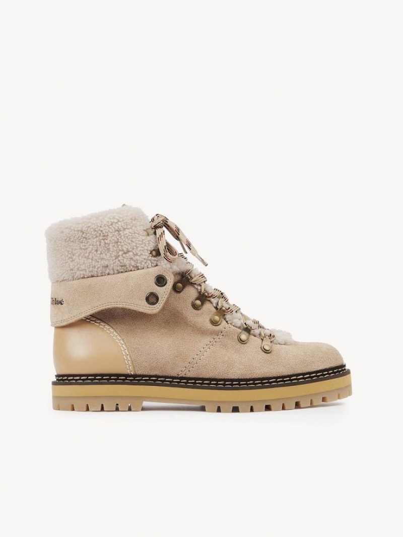 Botines Chloe Eileen Beige | CHE-SR14862