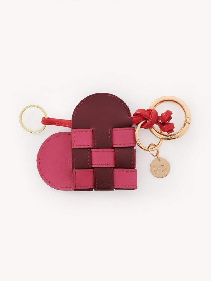 Cadena Chloe My Sbc Woven Heart Rojas | CHE-SR14942