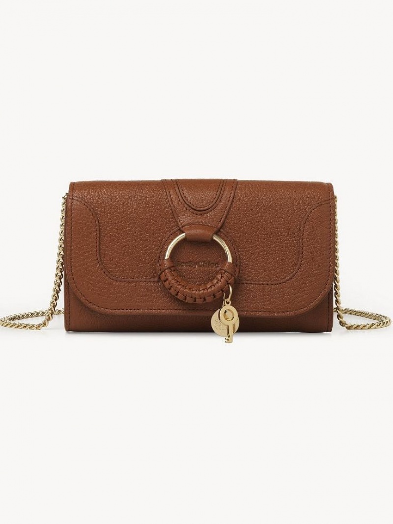 Carteras Grandes Chloe Hana Chain Marrones | CHE-SR14914