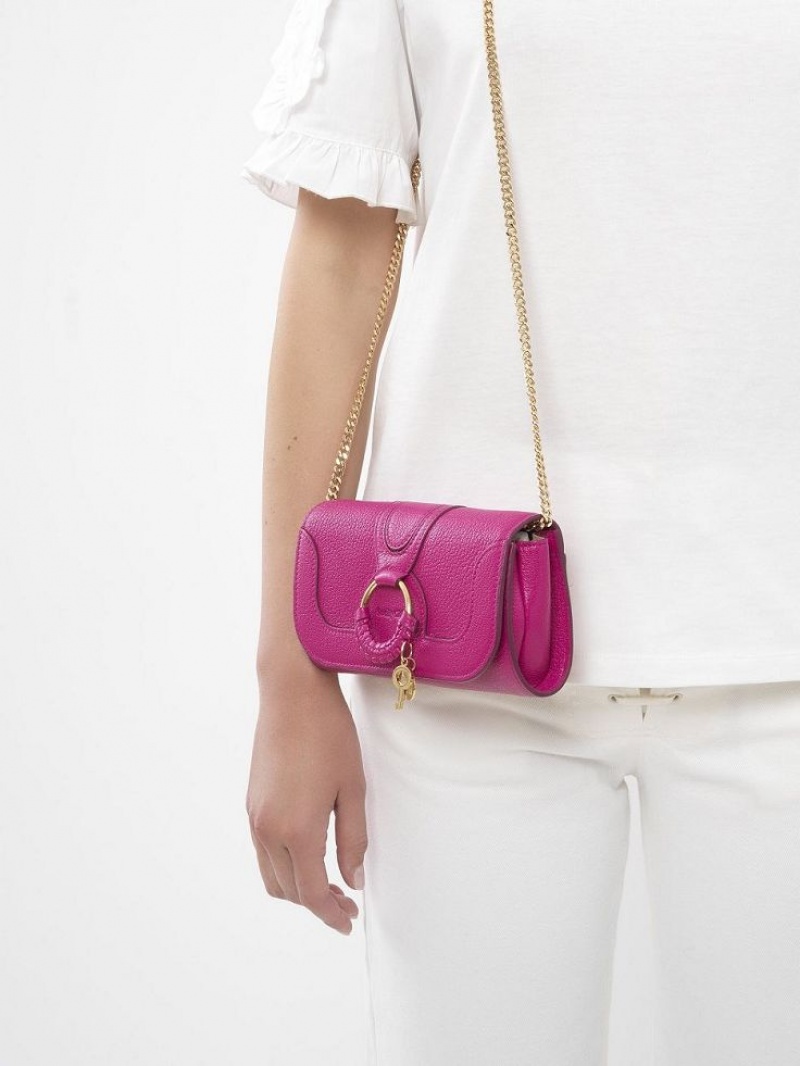 Carteras Grandes Chloe Hana Chain Rosas | CHE-SR14912