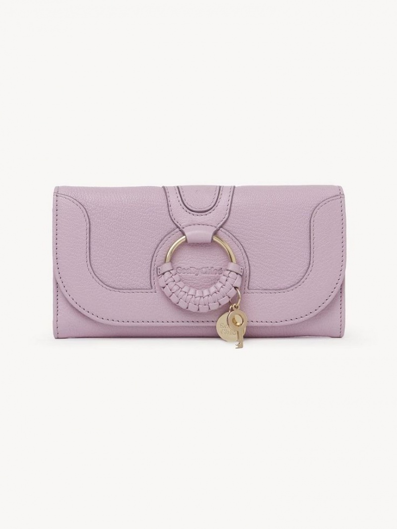 Carteras Grandes Chloe Hana Lavanda Blancas | CHE-SR14922