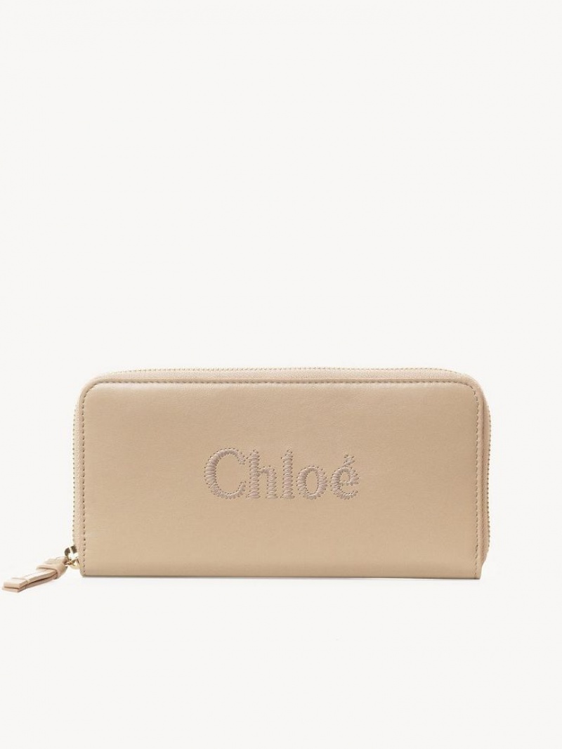 Carteras Grandes Chloe Sense Zippered Rosas | CHE-SR14298