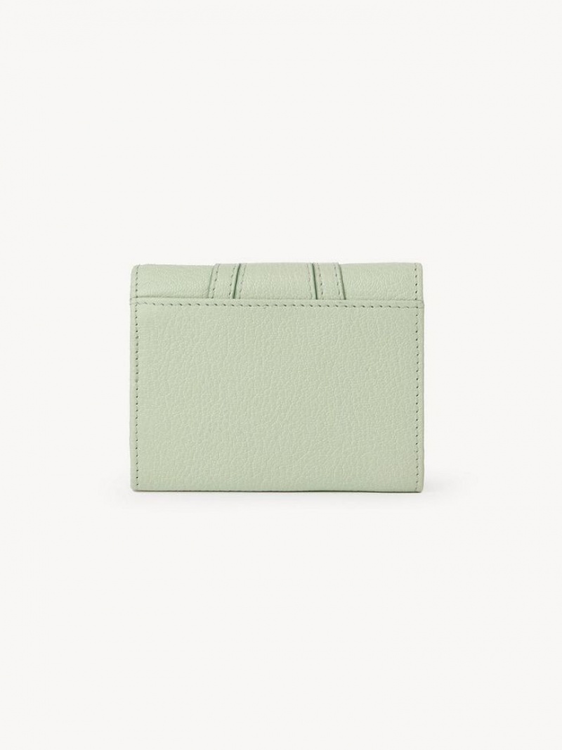 Carteras Pequeñas Chloe Hana Tri-fold Verde | CHE-SR14909