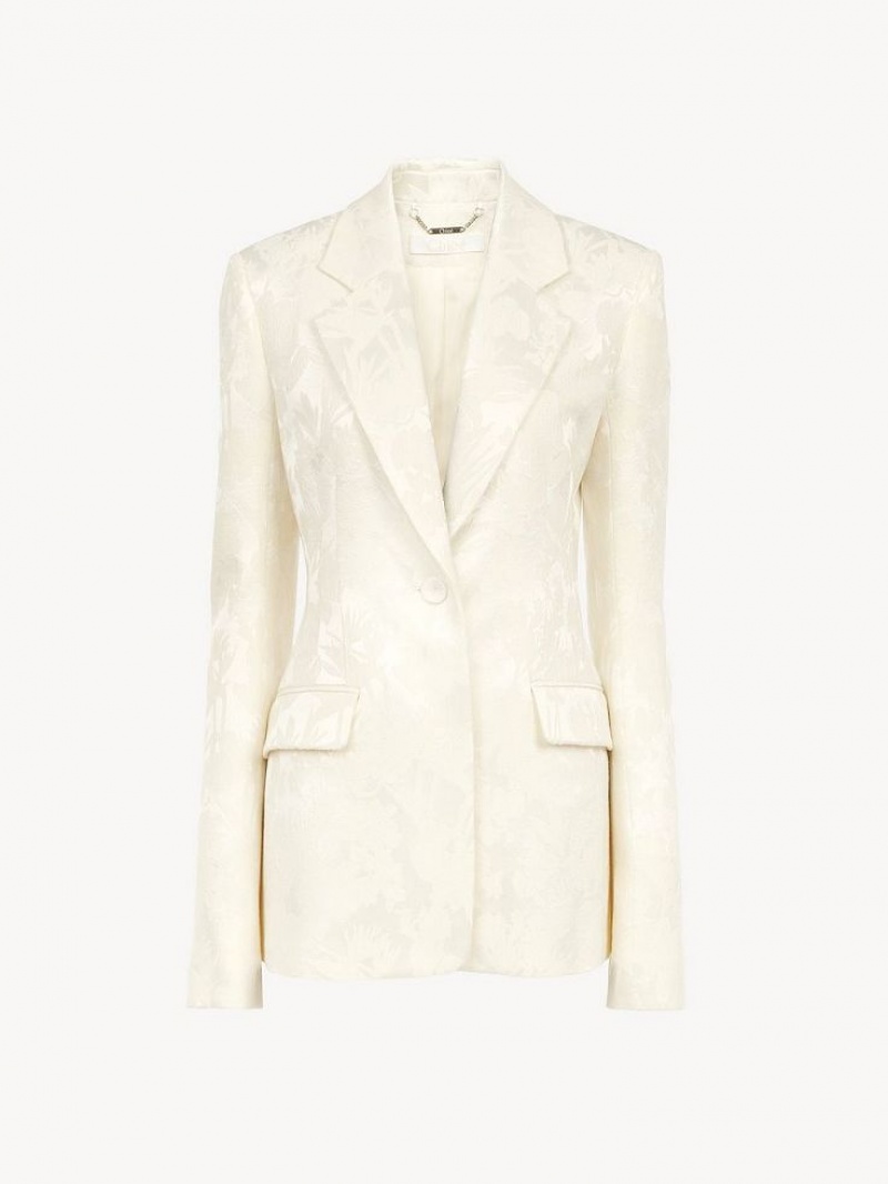 Chaquetas Chloe Single-breasted Blancas | CHE-SR13772