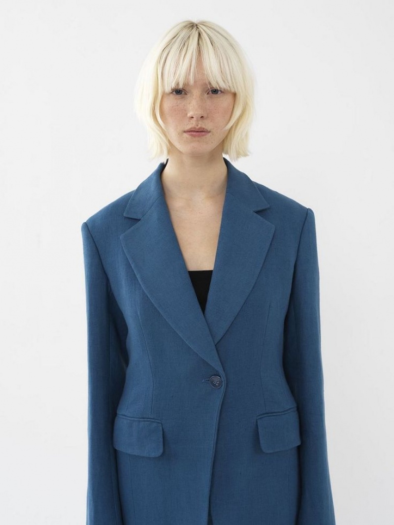 Chaquetas Chloe Tailored Azules | CHE-SR13794