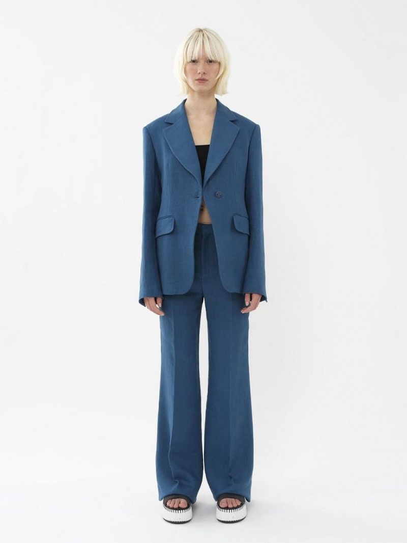 Chaquetas Chloe Tailored Azules | CHE-SR13794