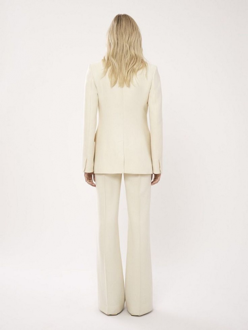 Chaquetas Chloe Two-button Tailored Blancas | CHE-SR13775