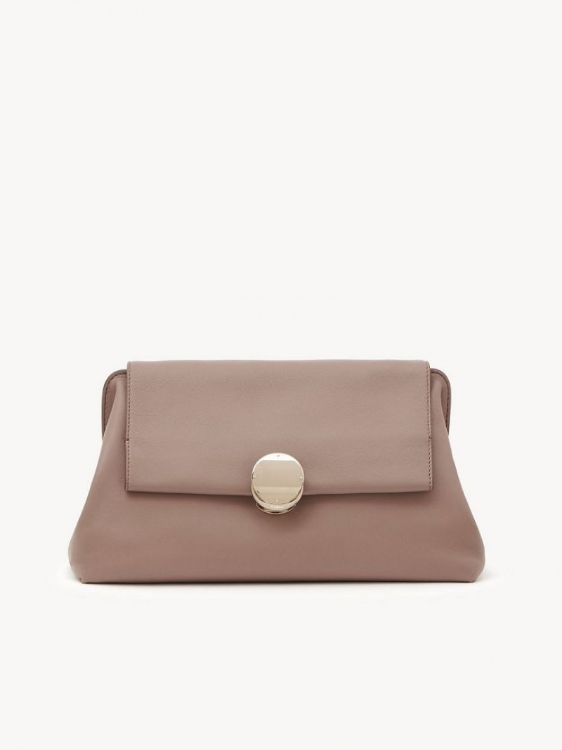 Clutch Chloe Penelope Marrones | CHE-SR13762