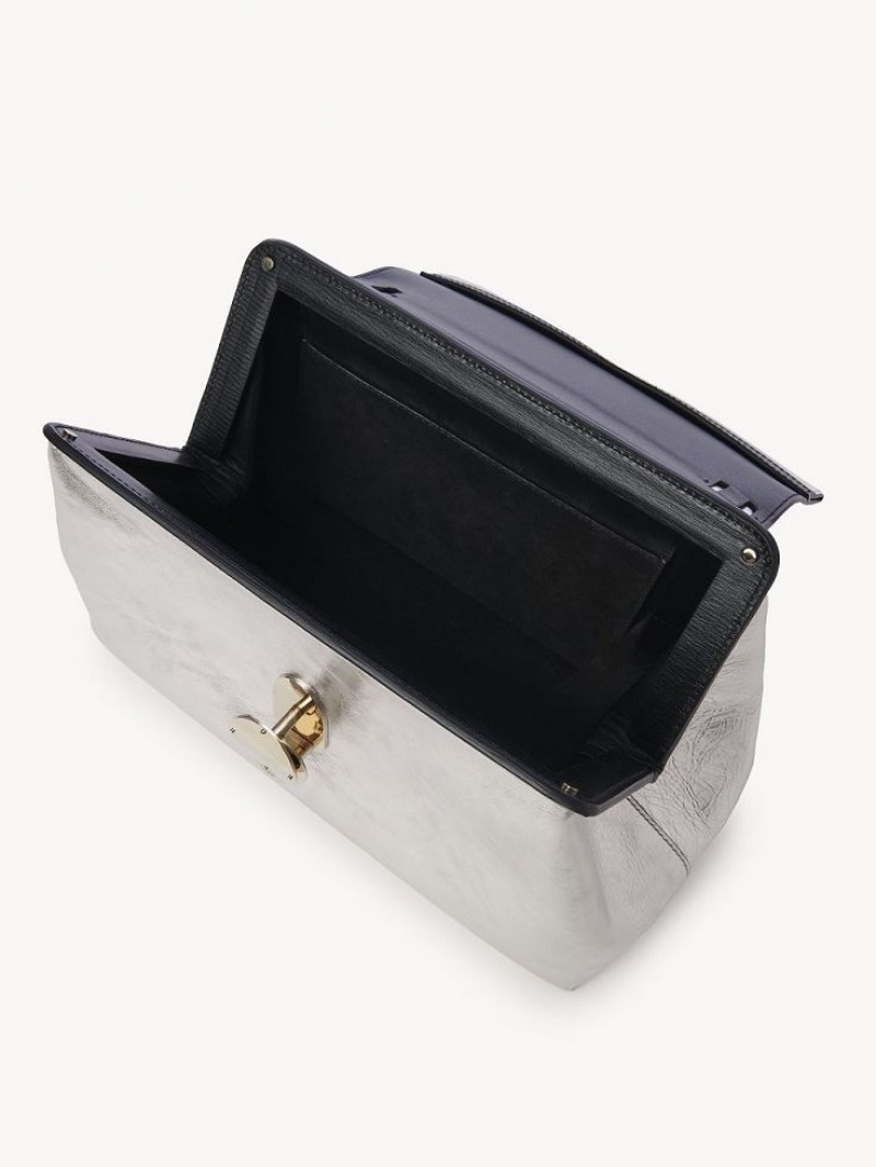 Clutch Chloe Penelope Plateadas | CHE-SR13754