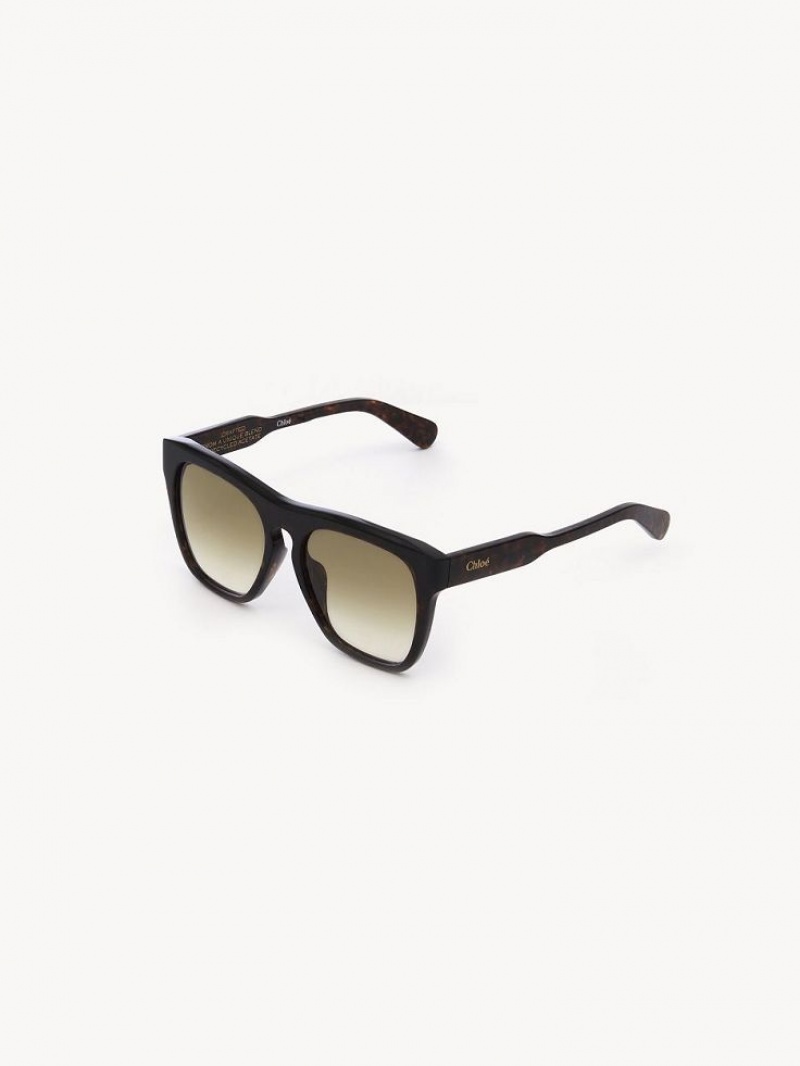 Gafas de Sol Chloe Gayia Negras | CHE-SR14571