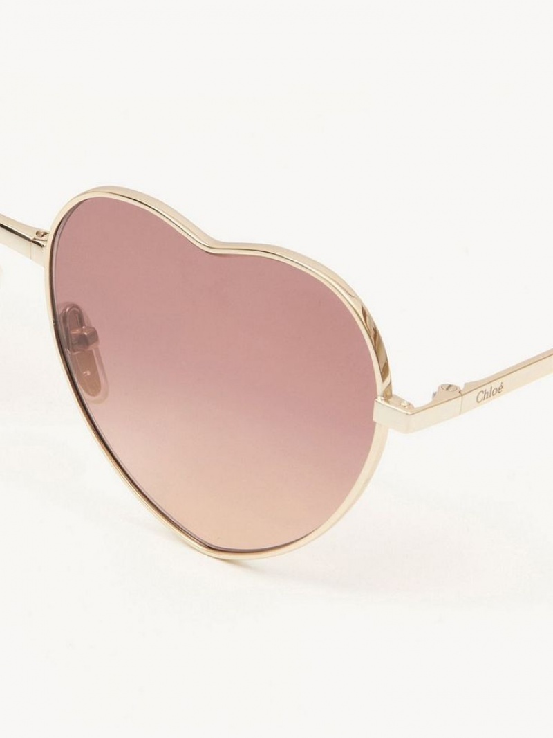 Gafas de Sol Chloe Milane Rojas Naranjas | CHE-SR14550