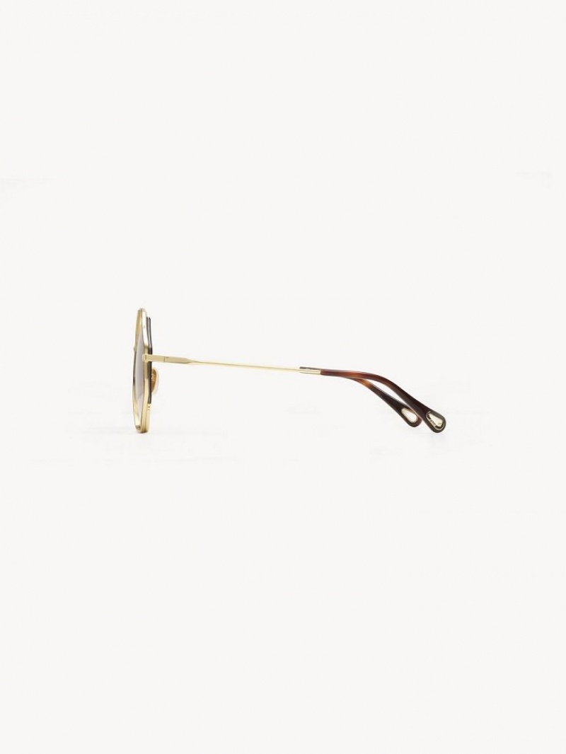 Gafas de Sol Chloe Poppy Petite Marrones | CHE-SR14545