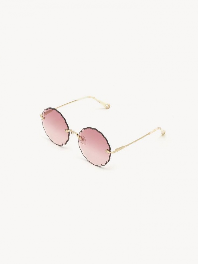 Gafas de Sol Chloe Rosie Doradas Rosas | CHE-SR14555