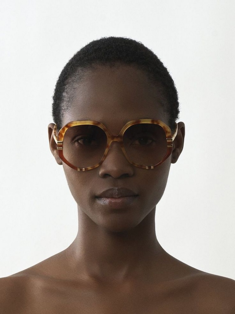 Gafas de Sol Chloe West Havana Patchwork | CHE-SR14547