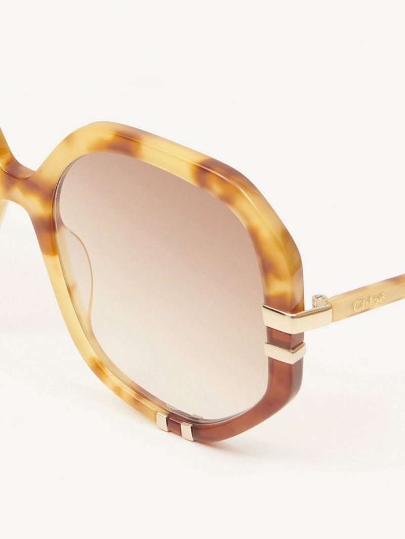 Gafas de Sol Chloe West Havana Patchwork | CHE-SR14547