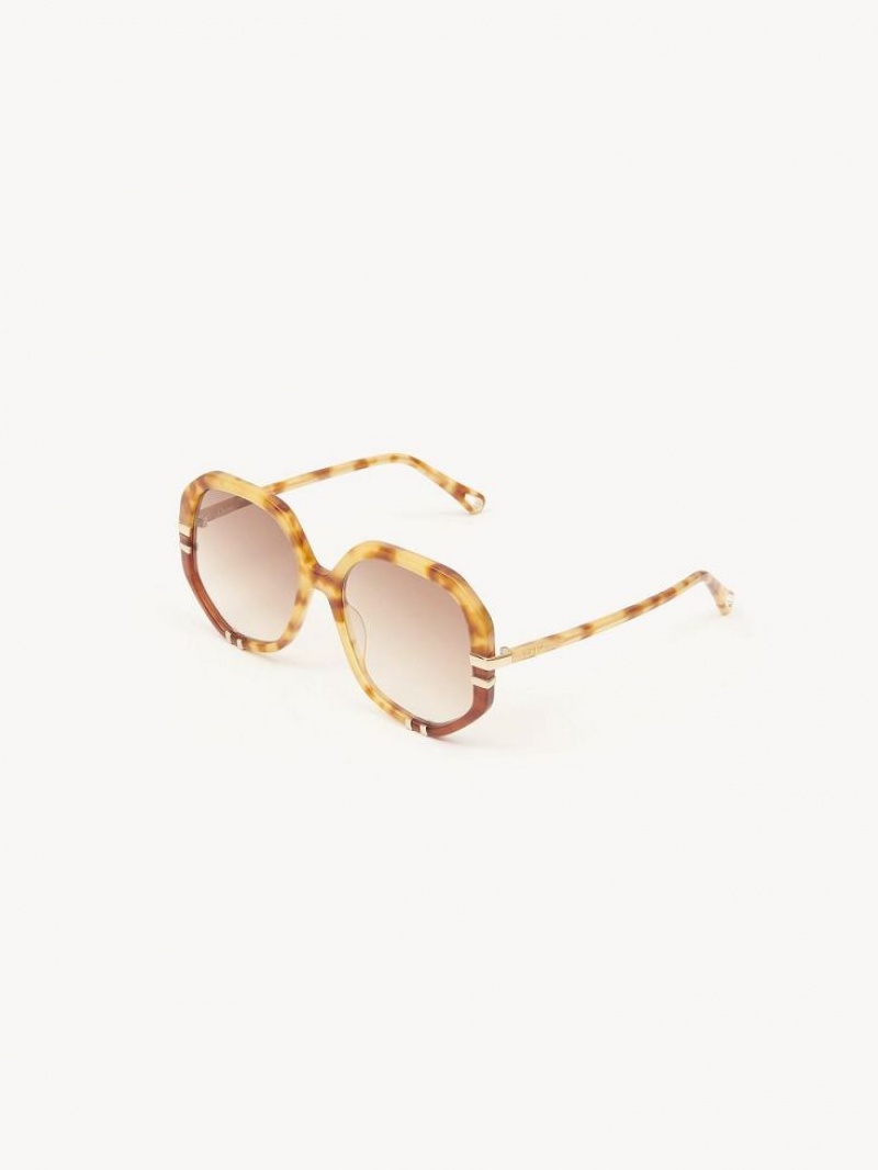 Gafas de Sol Chloe West Havana Patchwork | CHE-SR14547