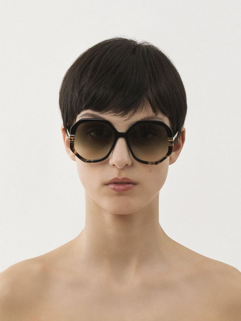 Gafas de Sol Chloe West Small Negras | CHE-SR14519