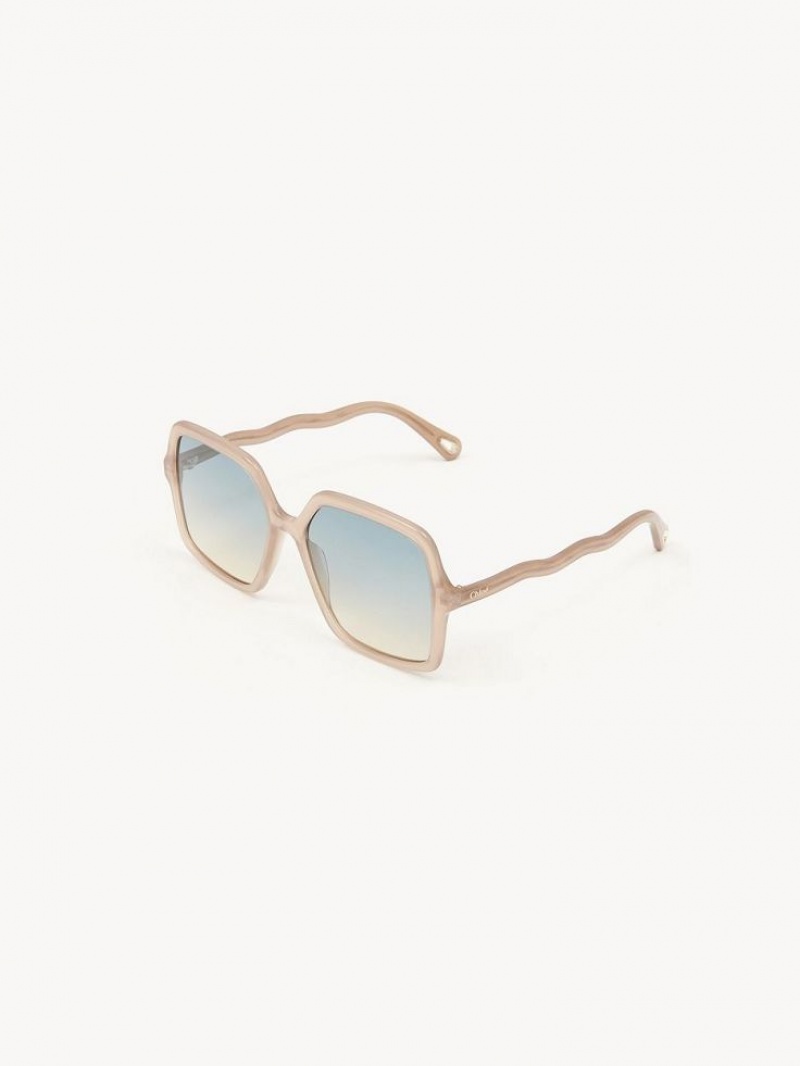 Gafas de Sol Chloe Zelie Marrones Beige | CHE-SR14551