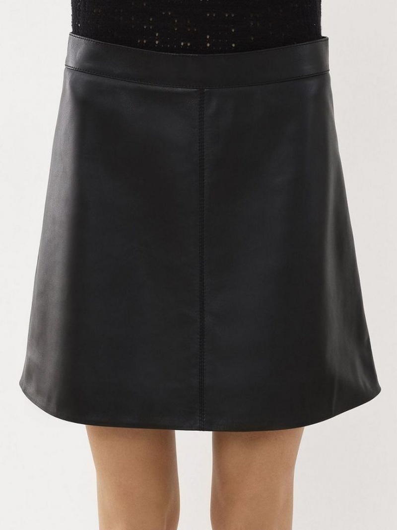 Leather Chloe Mini Skirt Negras | CHE-SR14112