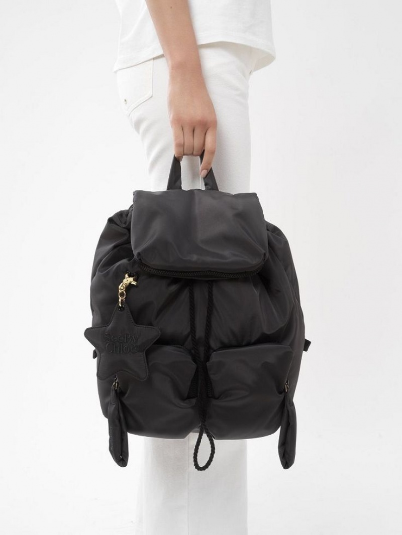 Mochilas Chloe Joy Rider Negras | CHE-SR14788