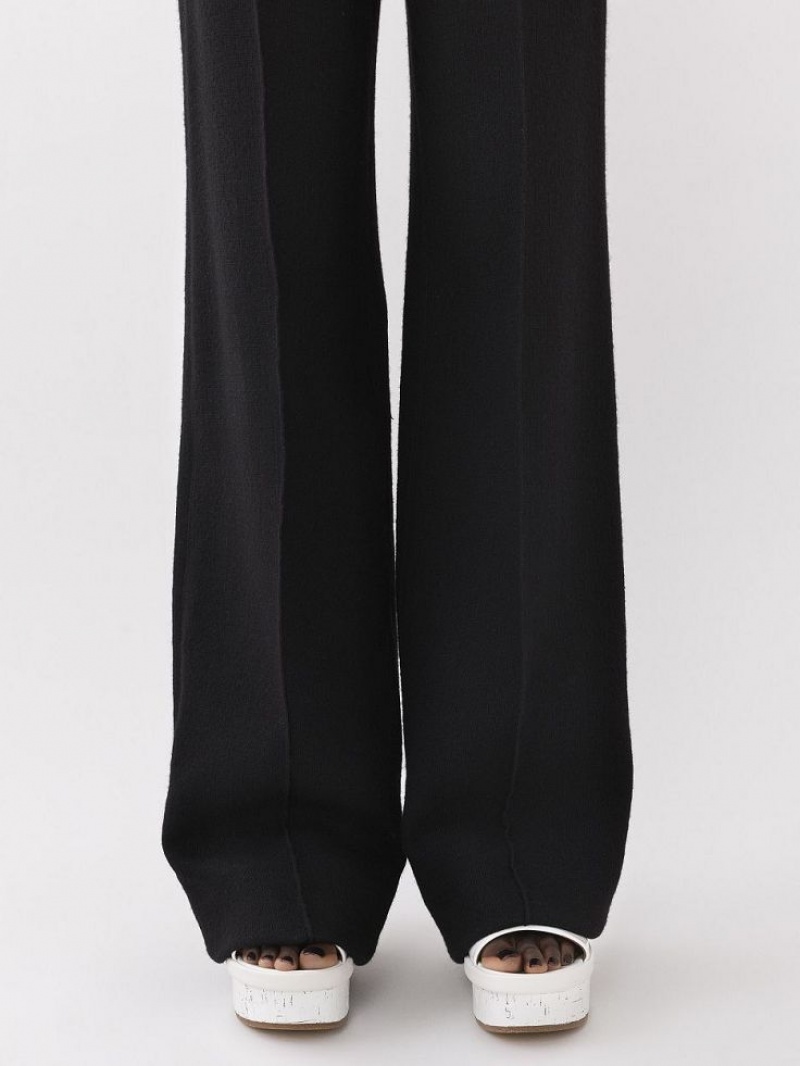 Pantalon Chloe Anchos-leg Negras | CHE-SR13989