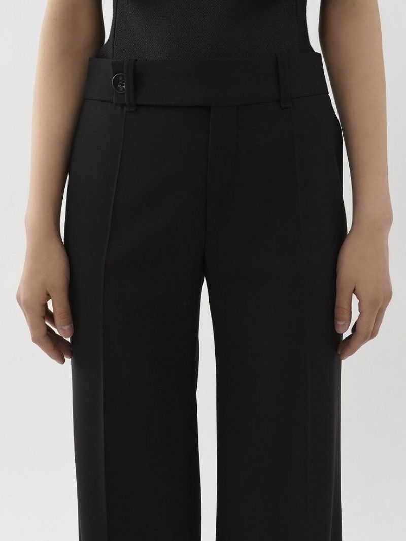 Pantalon Chloe Signature Flared Negras | CHE-SR13968