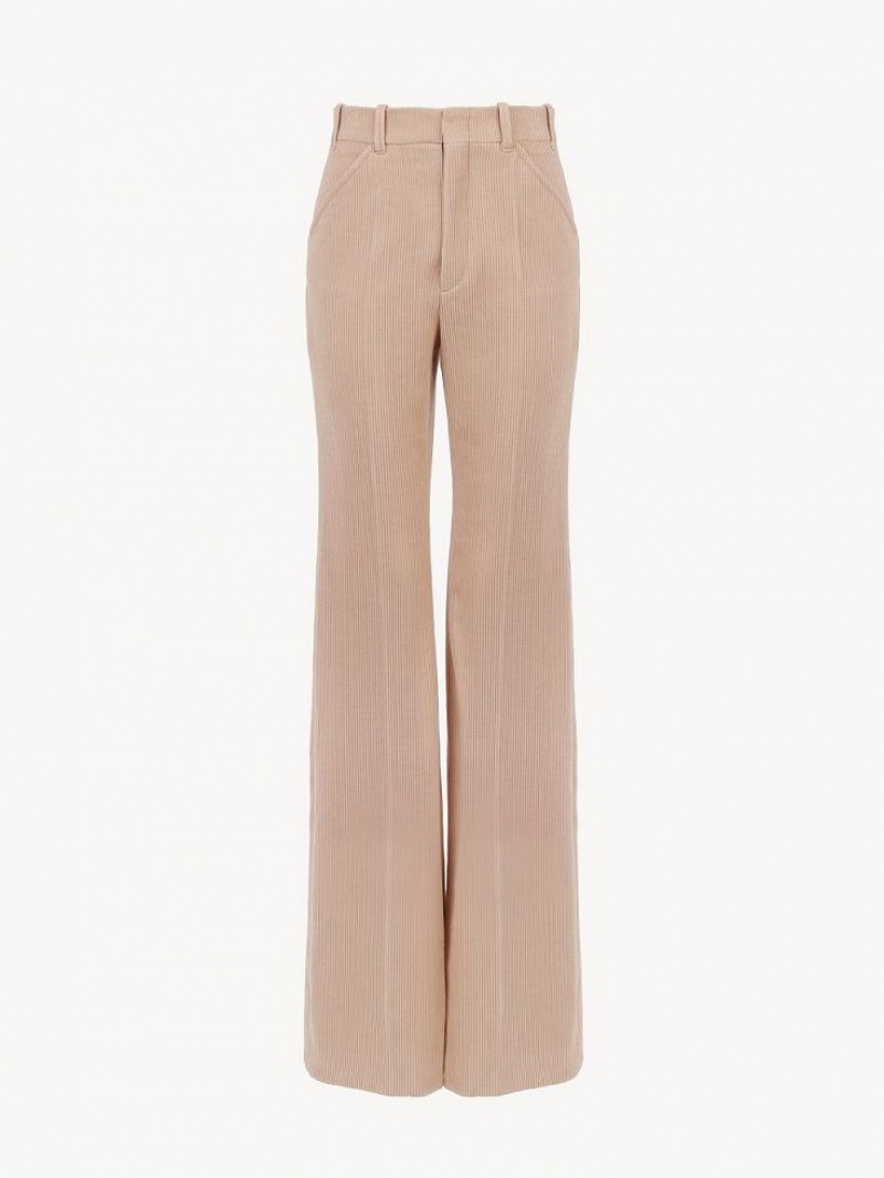 Pantalon Chloe Tailored Rosas | CHE-SR14005