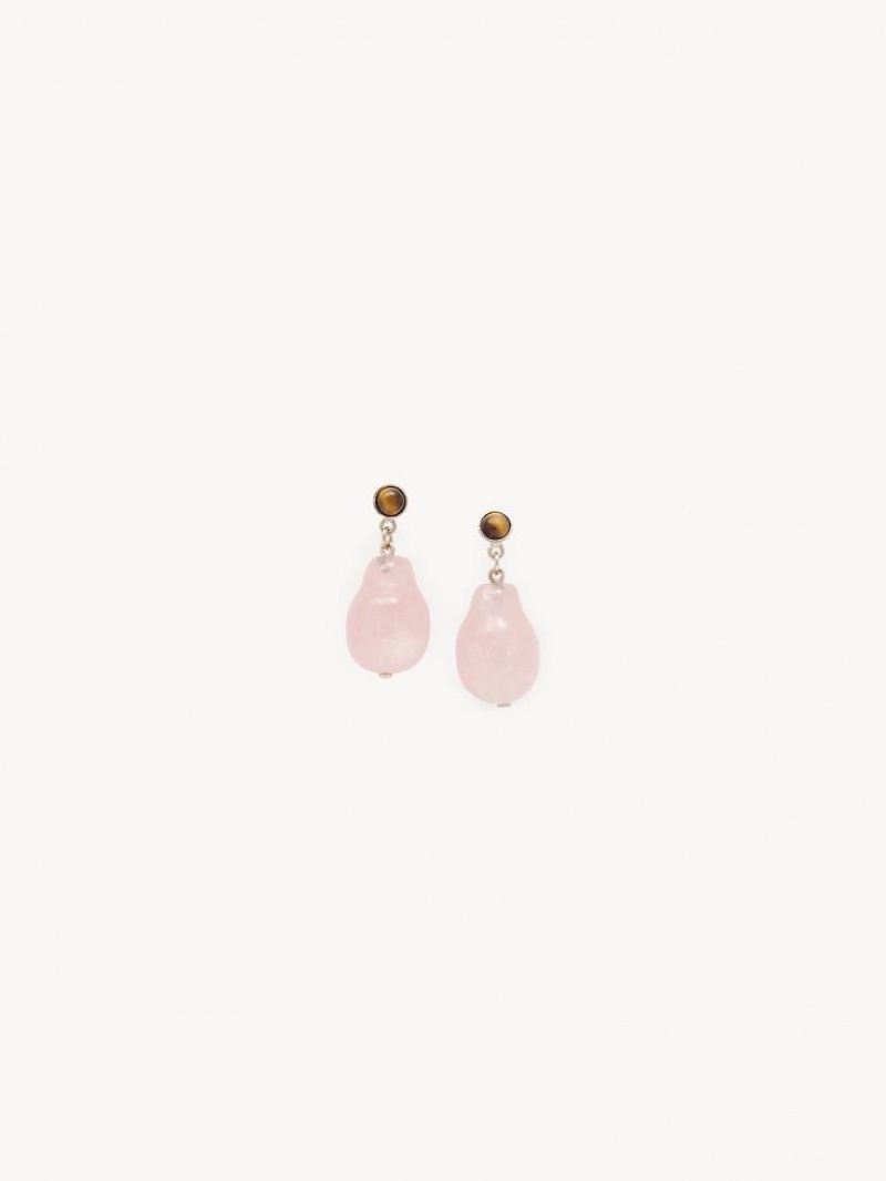 Pendientes Chloe Darcey Rosas Marrones | CHE-SR14414