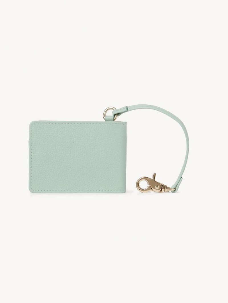 Porta Tarjeta Chloe Rosita Verde Menta | CHE-SR14928