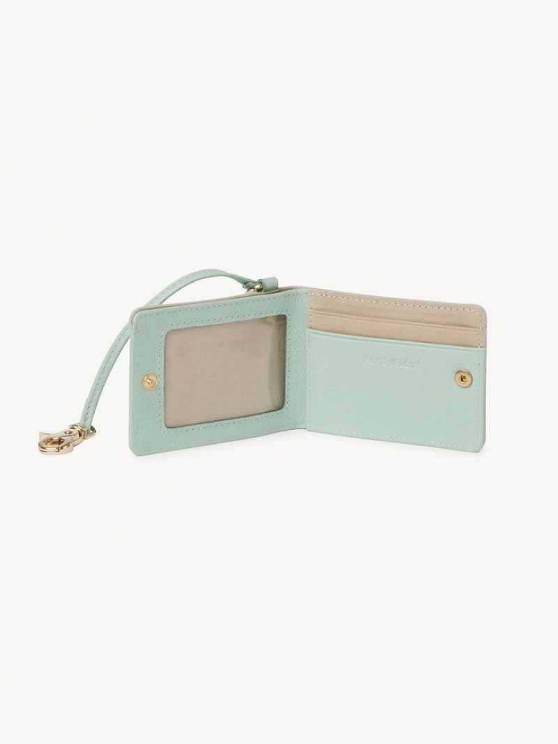 Porta Tarjeta Chloe Rosita Verde Menta | CHE-SR14928