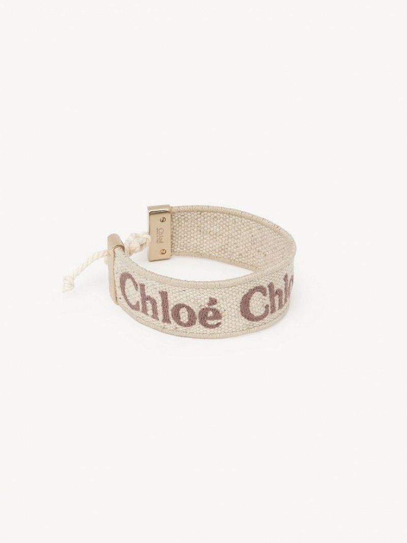 Pulseras Chloe Woody Beige Marrones | CHE-SR14446