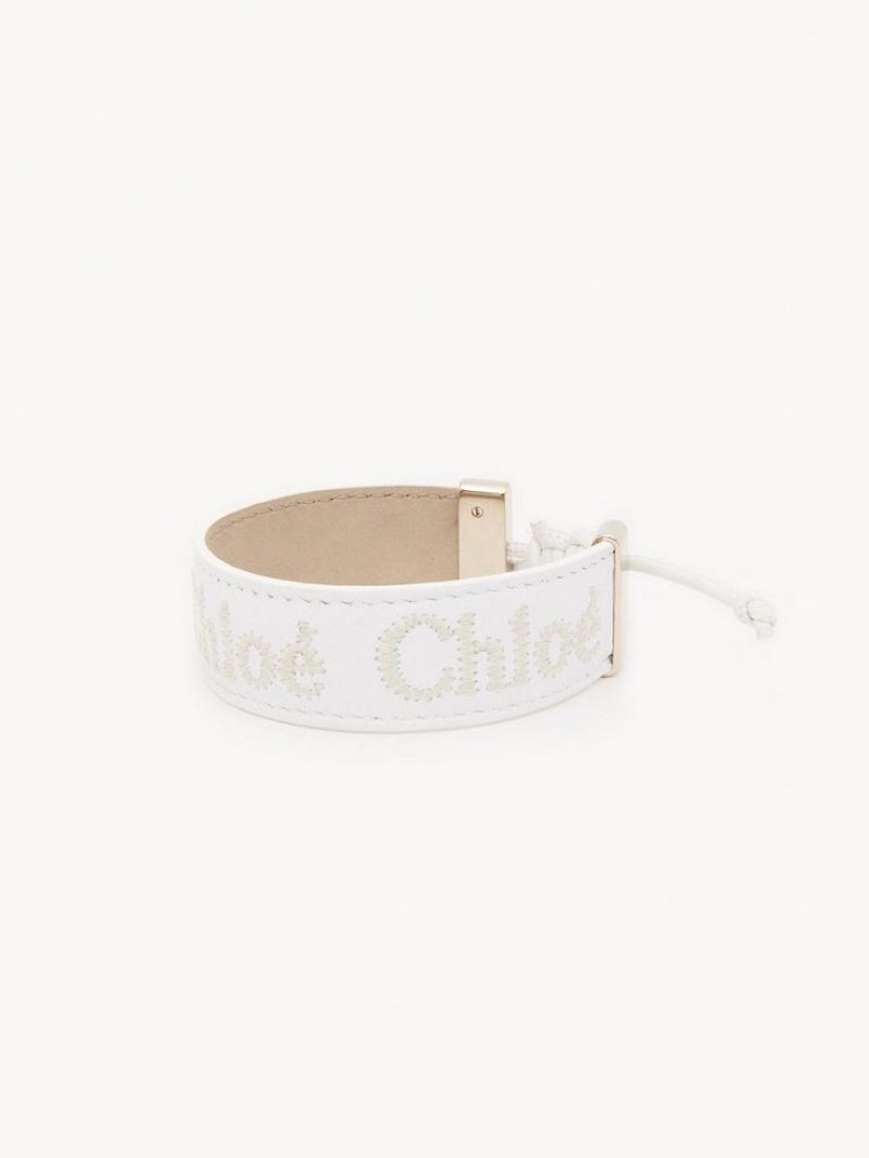 Pulseras Chloe Woody Blancas | CHE-SR14410