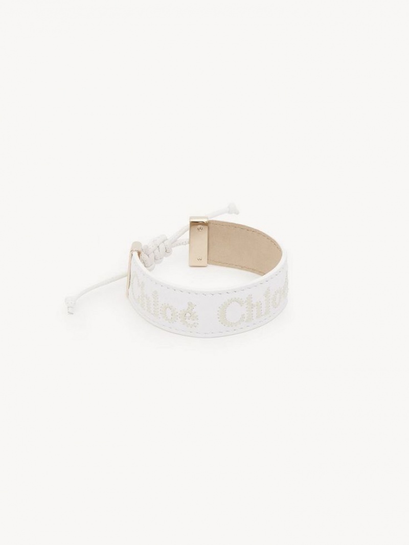 Pulseras Chloe Woody Blancas | CHE-SR14410