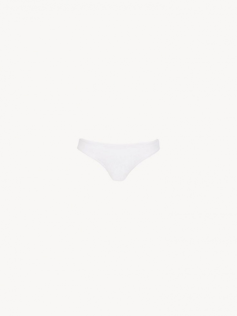 Ropa De Playa Chloe X Eres Paraguay Bikini Bottom Blancas | CHE-SR14126