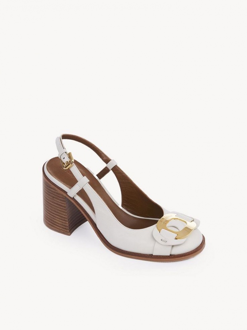 Sandalias Chloe Chany Blancas | CHE-SR14798