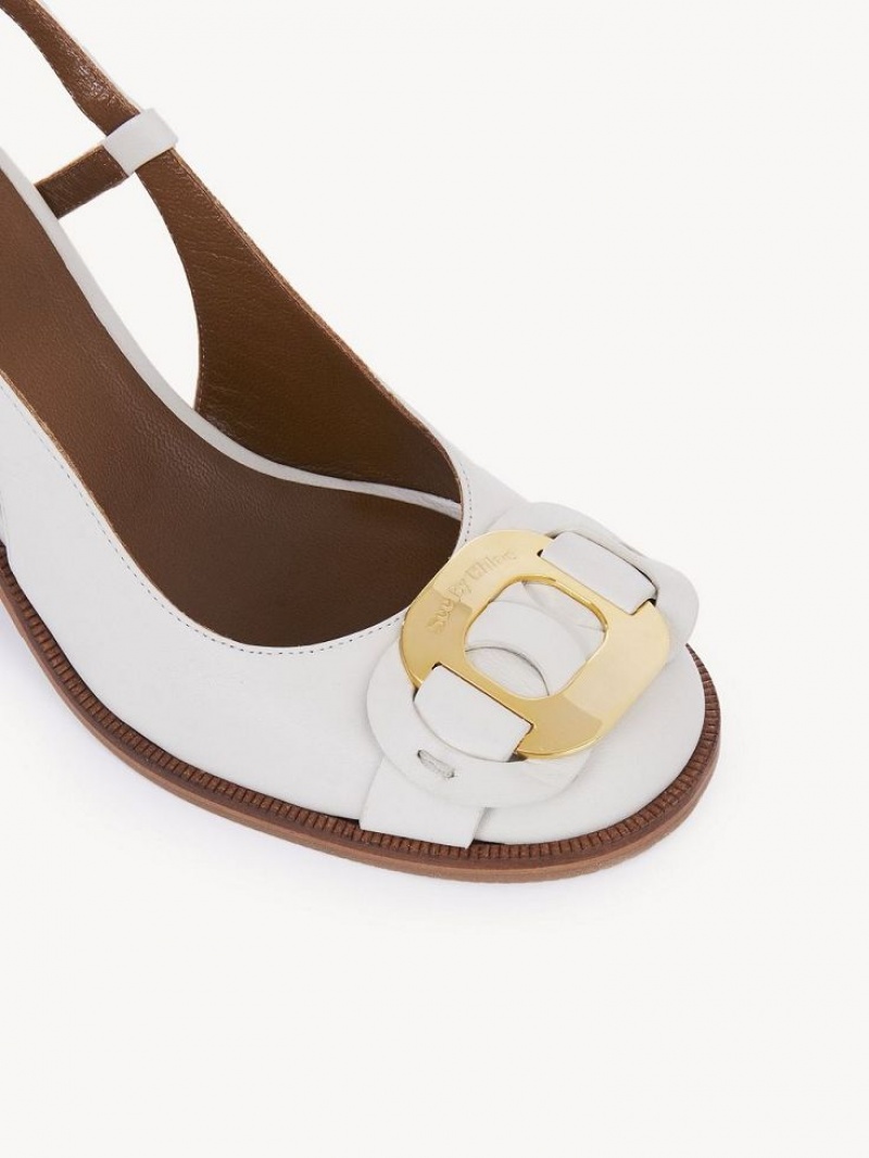 Sandalias Chloe Chany Blancas | CHE-SR14798